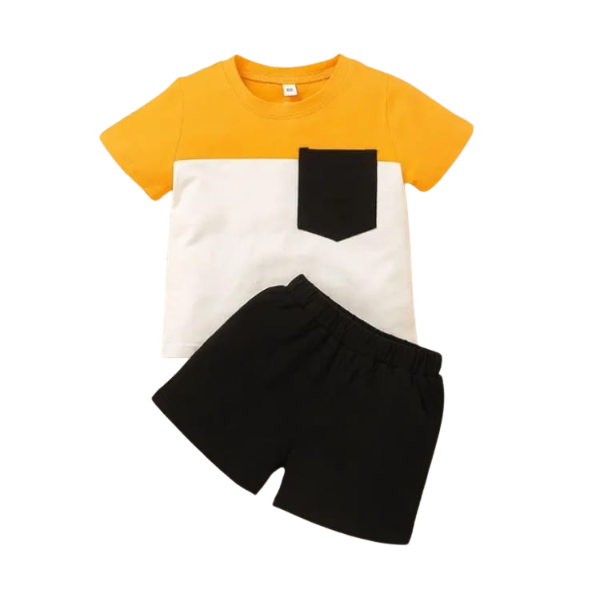 Baby & Kids 2pcs Printed T-shirt Set (3mths-6yrs)-0104