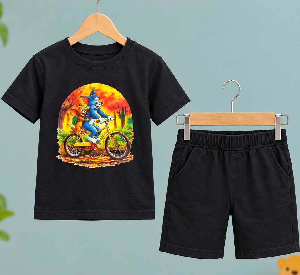 Tom & Jerry Boys T-Shirt & Pant Set