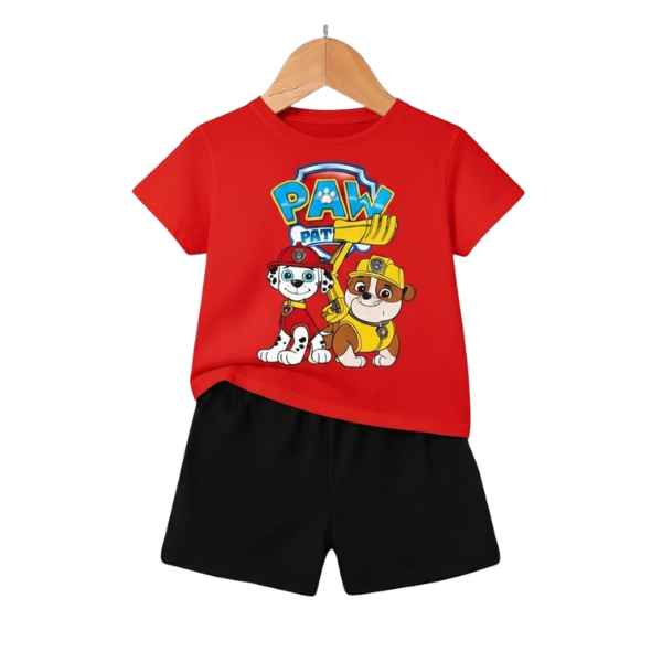 Baby & Kids 2pcs  Printed T-shirt Set (3mths-6yrs)-0140