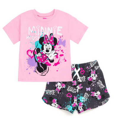 Baby & Kids 2pcs  Printed T-shirt Set (3mths-7yrs)-0105