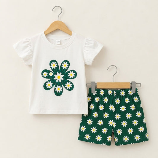 Girls  T-Shirt & Pant Set 225