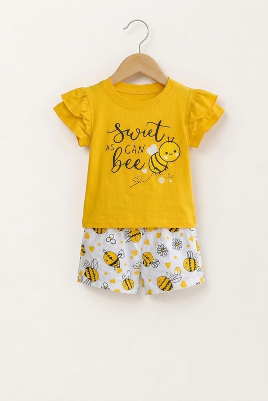 Girls  T-Shirt & Pant Set 204