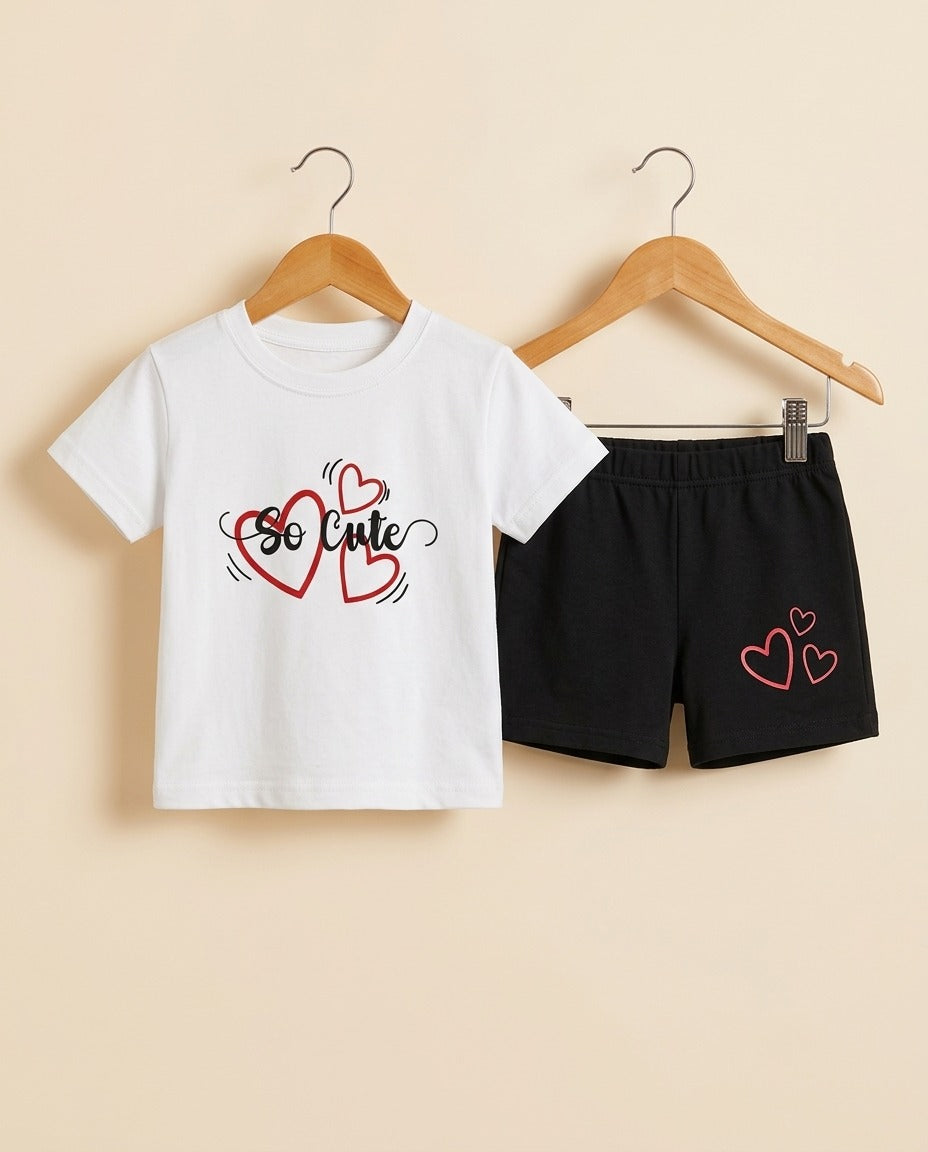 Girls T-Shirt & Pant Set 220