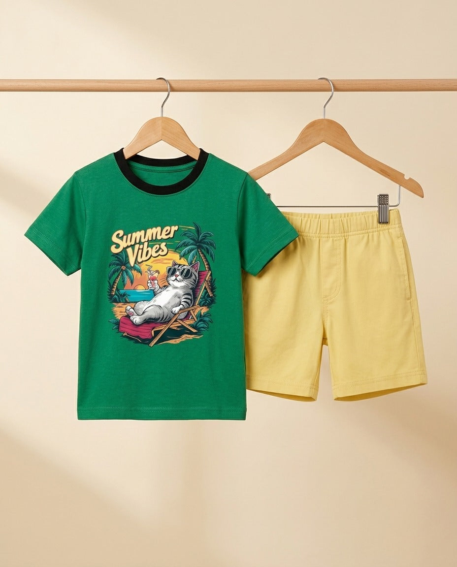Boys T-Shirt & Pant Set 387
