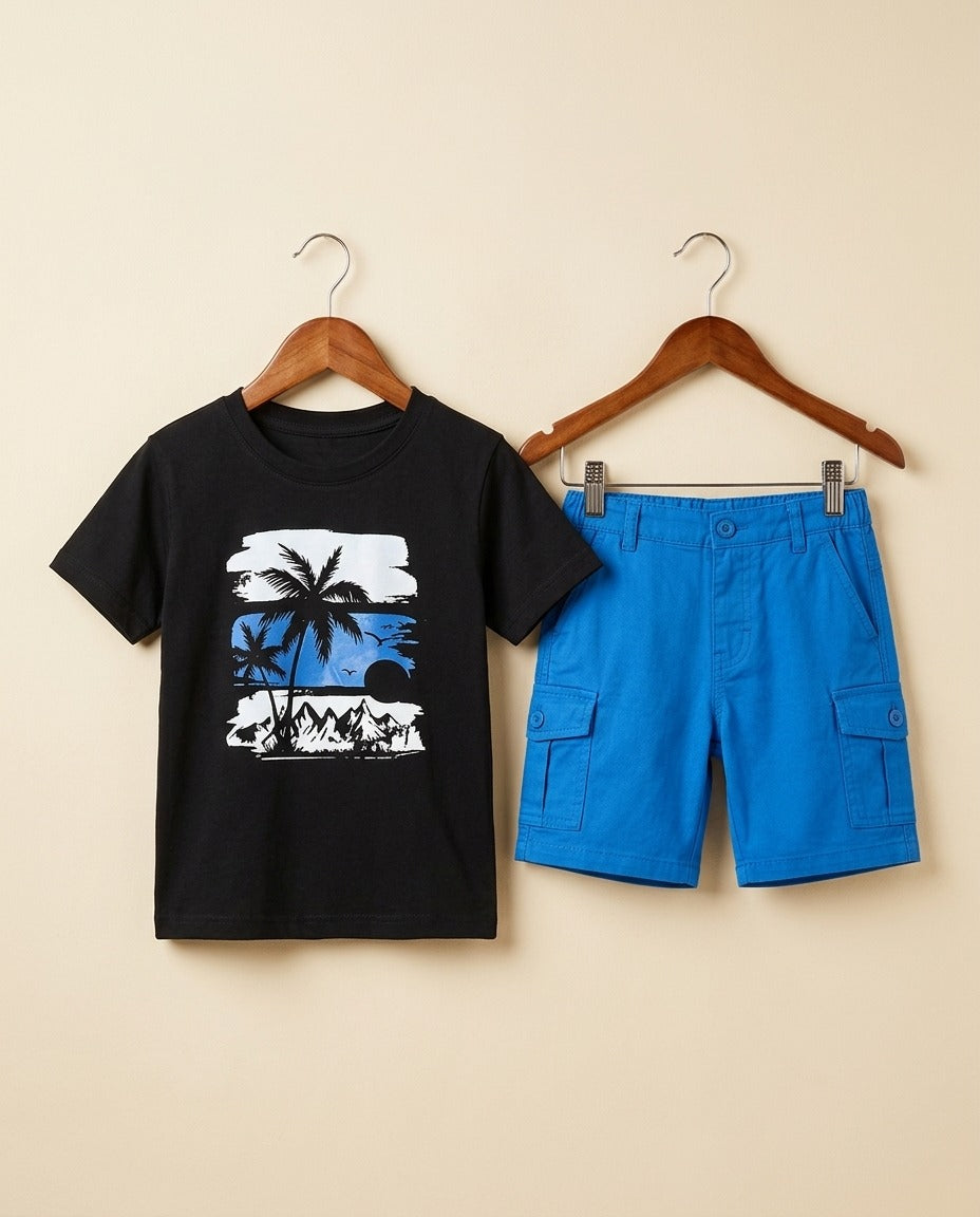 Boys T-Shirt & Pant Set 217