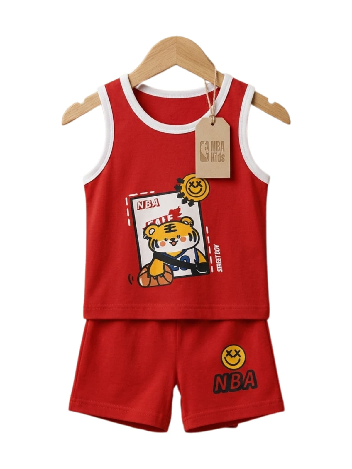 Red NBA  megi Tshirt 01