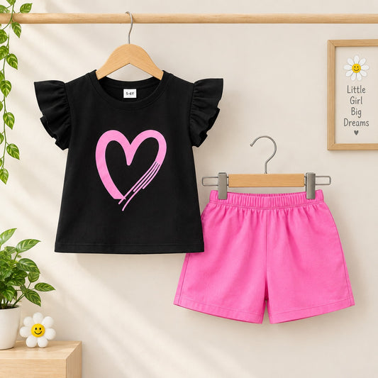 Girls T-Shirt & Pant Set 213
