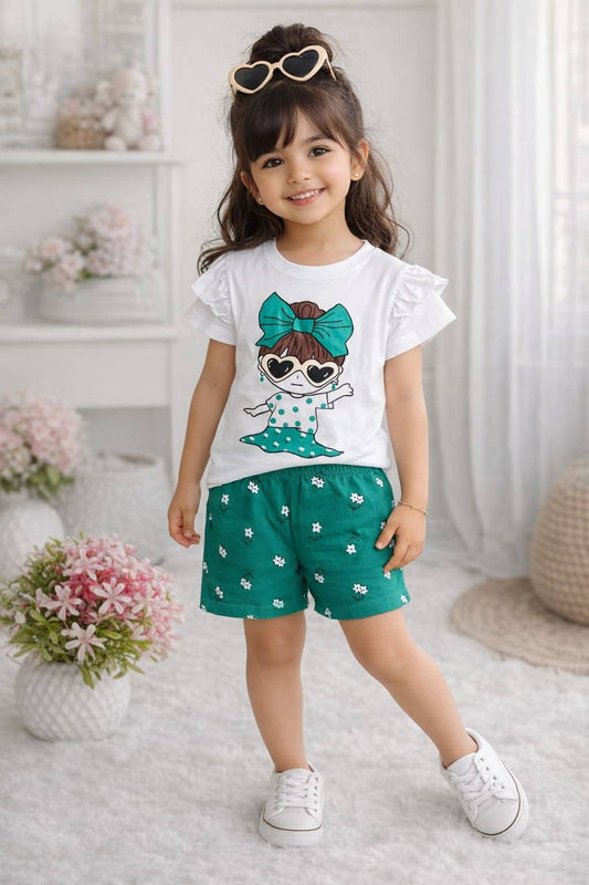 Girls T-Shirt & Pant Set 233