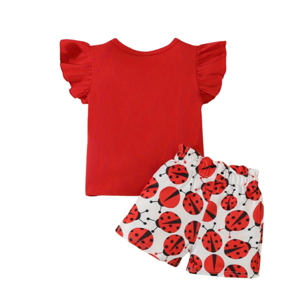 Baby & Kids 2pcs  Printed T-shirt Set (3mths-6yrs)-0095