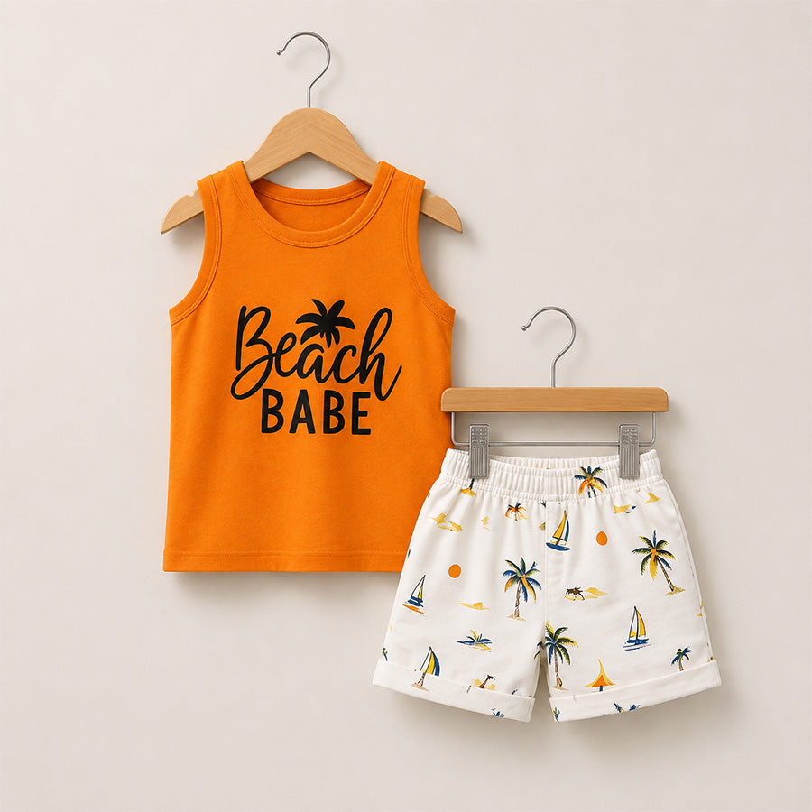 Beach Babe Kids Summer Outfit 022