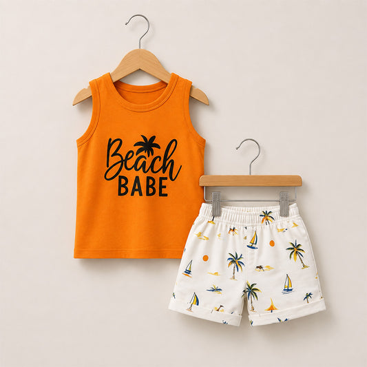 Beach Babe Kids Summer Outfit 022