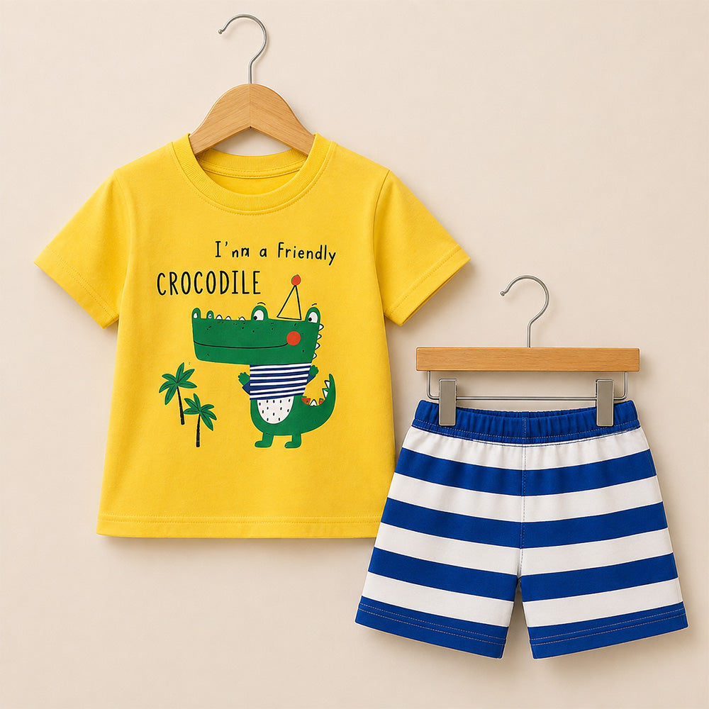 Friendly Crocodile Kidswear Set 098