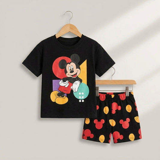 Mickey Mouse Printed Outfit Set 070
