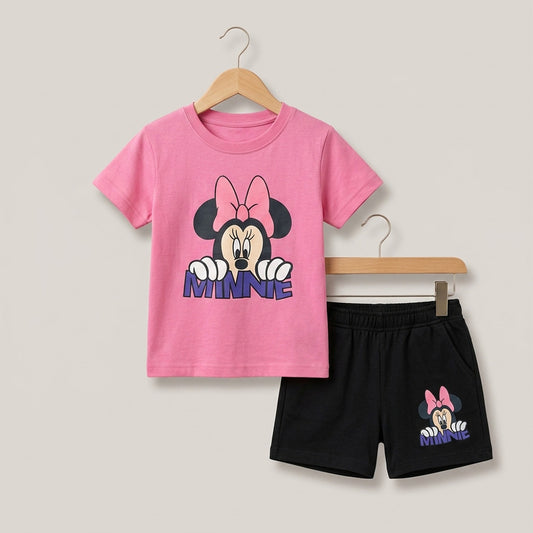 Minnie Mouse Printed Outfit Set 069
