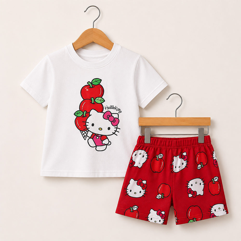 Hello Kitty Apple Outfit Set 089
