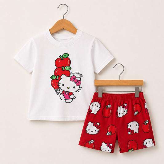 Hello Kitty Apple Outfit Set 089