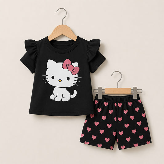 Hello Kitty Toddler Outfit Set 083