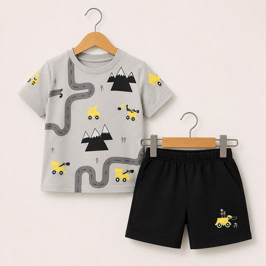 Kids Construction Outfit Set 067