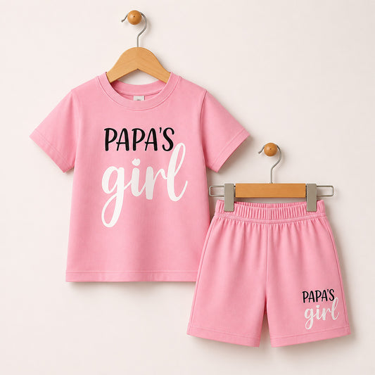 Papa’s Girl Pink Outfit Set 077