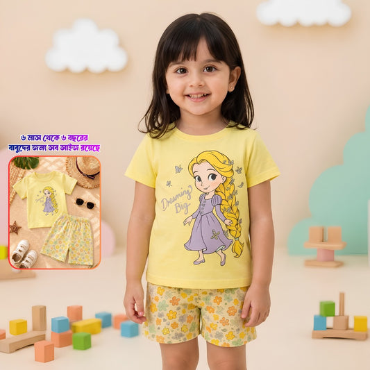 Yellow Girl Outfit Set 101