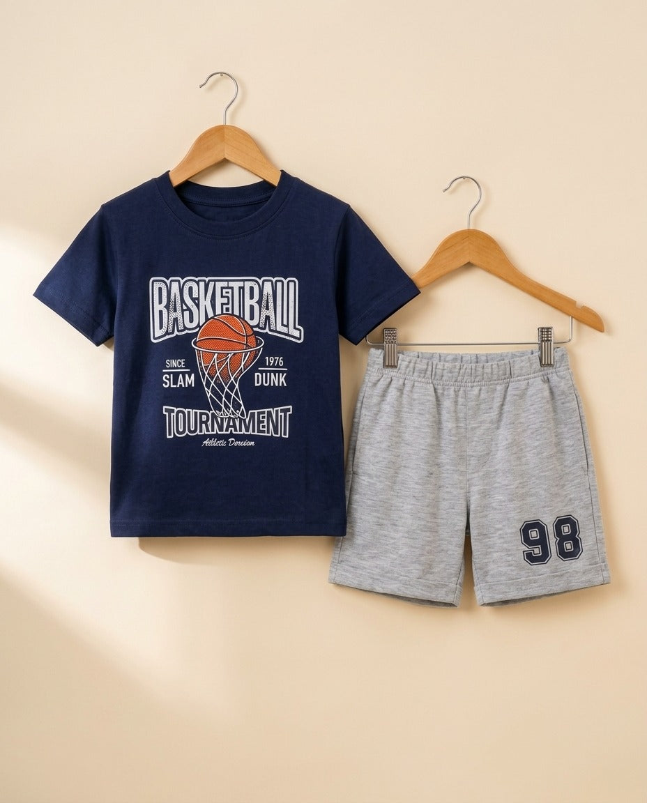 BASKETBALL boys T shirt   020