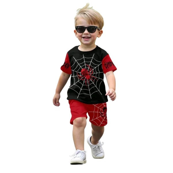 Baby & Kids 2pcs  Printed T-shirt Set (3mths-6yrs)-0041