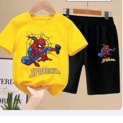 Baby & Kids 2pcs  Printed T-shirt Set (3mths-6yrs)-0008