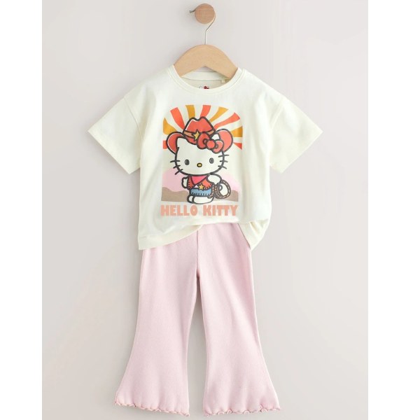 Baby & Kids 2pcs Printed T-shirt & & Full Pant (1yrs-8yrs)-0090