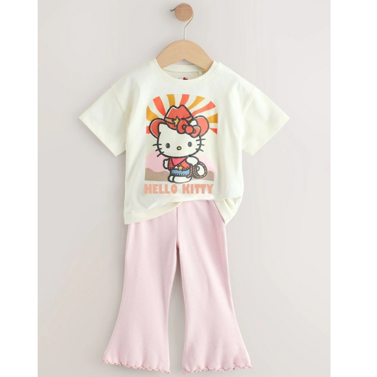 Baby & Kids 2pcs Printed T-shirt & & Full Pant (1yrs-8yrs)-0090