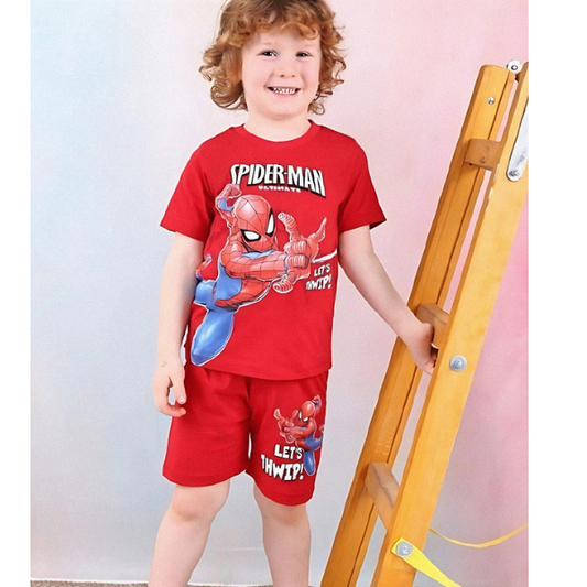 Baby & Kids 2pcs  Printed T-shirt Set (3mths-7yrs)-0103